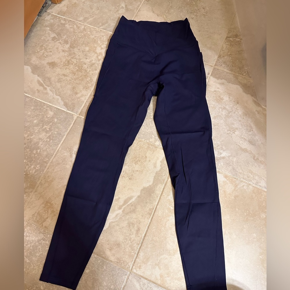 Blue/ purple halara leggings. New with tags